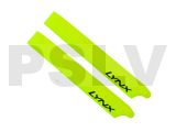 LX61354   130X - Lynx Plastic Main Blade 135 mm - Yellow Neon